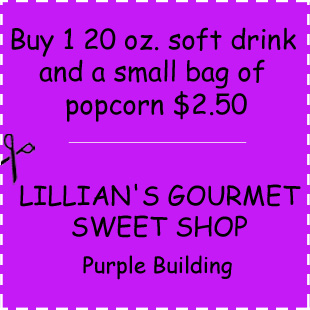 Lillian's Sweet Shop at the  Walnut Creek Amish Flea Market