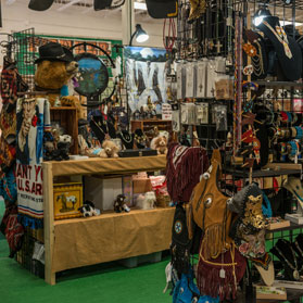 Native at Heart Crafts & Gifts brings the world of the American Indian to the market through local artisan Pamela Hogan