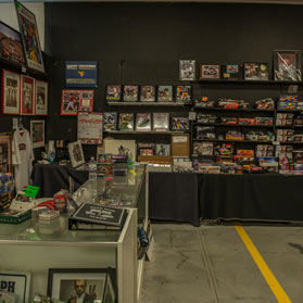 Sports Plus NASCAR in the Green Building at the Walnut Creek Amish Fleamarket in Ohio